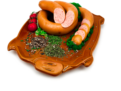 Schinkenwurst im Ring