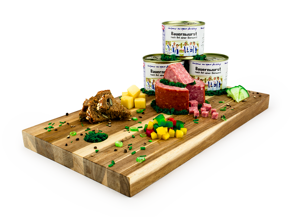 Bauernwurst in der Dose