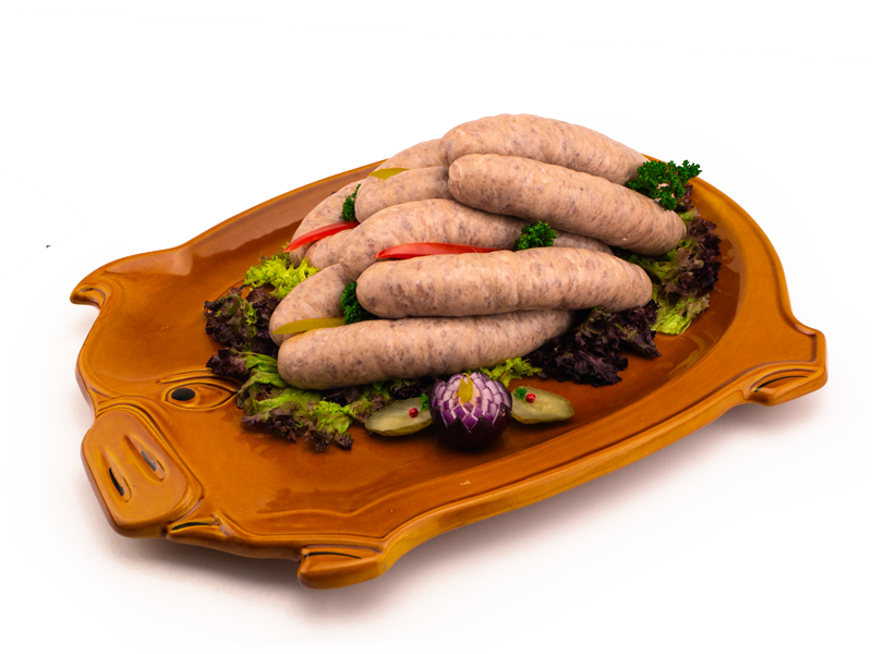 Rohe grobe Bratwurst Rohe grobe Bratwurst