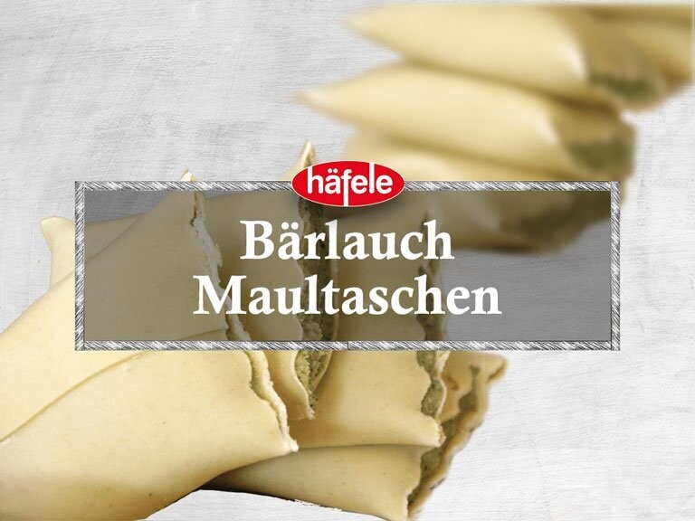 Bärlauch Maultaschen Bärlauch Maultaschen