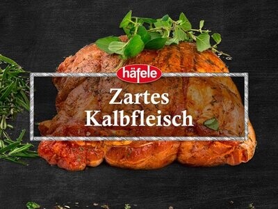 ...zartes Kalbfleisch