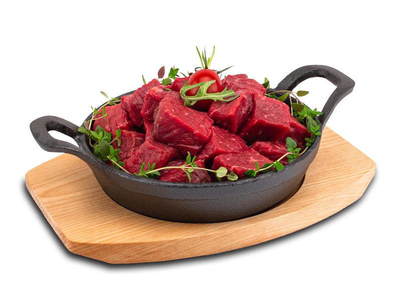 Fondue " Bourguignonne " - kleine Würfel