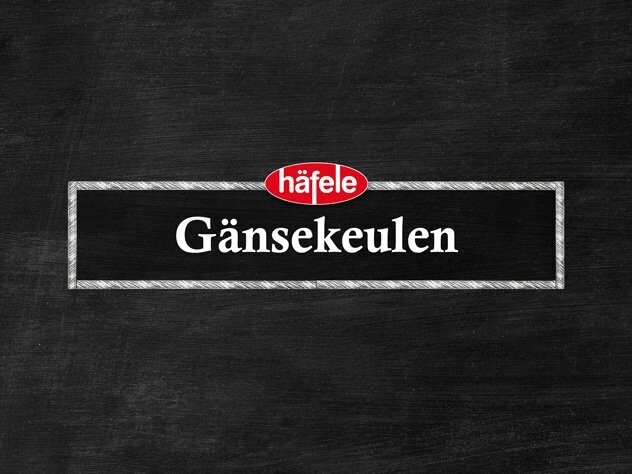 Gänsekeulen aus Ungarn