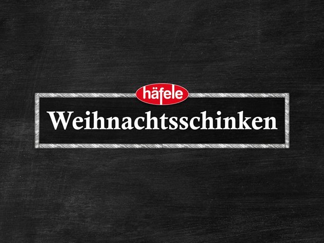 Weihnachts-Schinken / Osterschinken