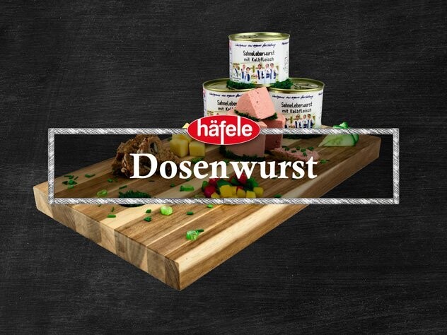 Besenwurst in der Dose