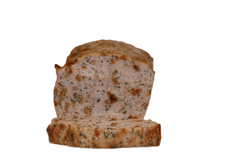 Zwiebel Fleischkäse