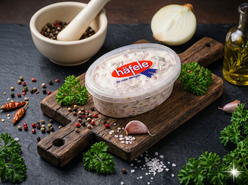 Fleischsalat mit Mayonnaise Fleischsalat mit Mayonnaise "2025 DLG Gold prämiert"