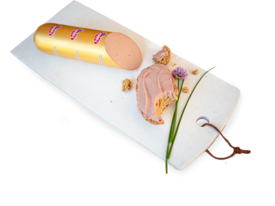 Sahne-Leberwurst mit Kalbfleisch Sahne-Leberwurst mit Kalbfleisch "2024 DLG Gold prämiert"