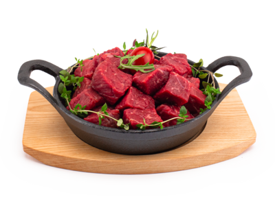 Bio Rinder Gulasch, zum Schmoren oder für die Suppe