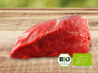 Bio Rinderbraten vom Bug, zum Schmoren oder für mageres Gulasch