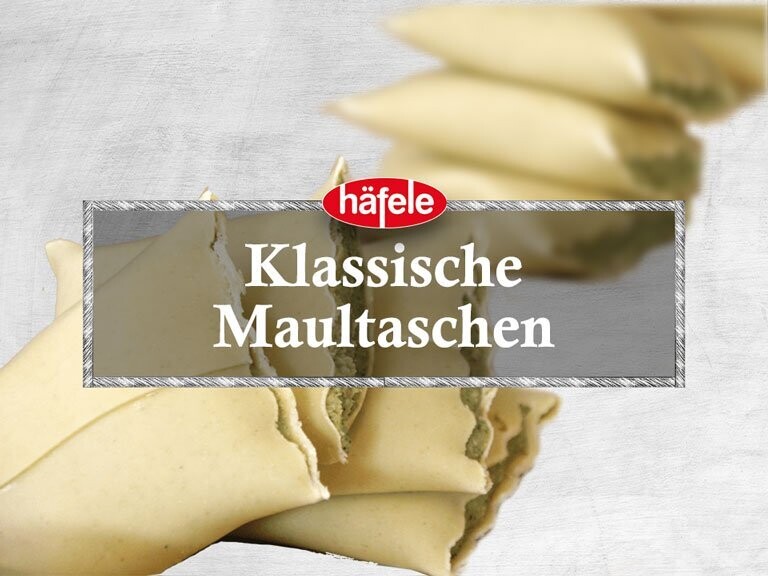 Maultaschen Opa häfele's Art - Klassisch Schwäbisch