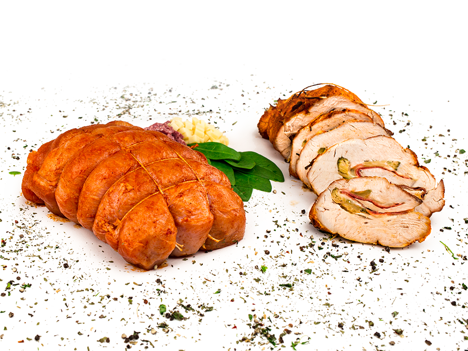 Putenrollbraten aus der Brust (gefüllt/ungefüllt) Putenrollbraten aus der Brust (gefüllt/ungefüllt)