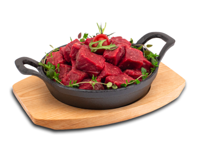 Bio-Fondue "Bourguignonne" - kleine Würfel