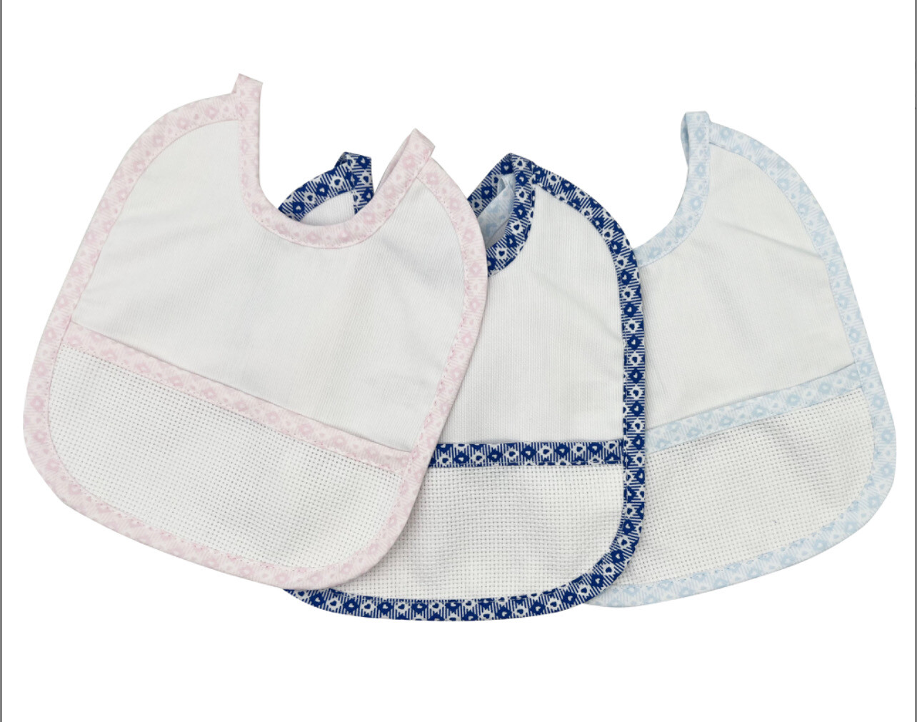 BAVETTA QUADRI PIQUET X8, COLORE: ROSA
