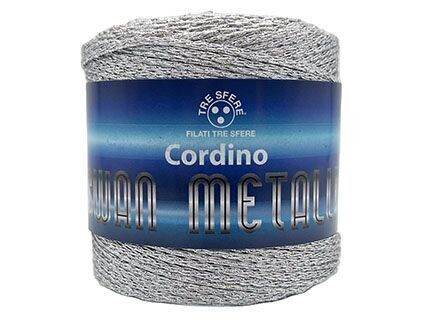 cordino Swan Metallic, COLORE: ARGENTO