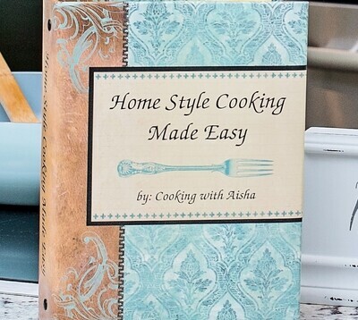 Home Style Cooking Made Easy Book 1 - Digital PDF Download