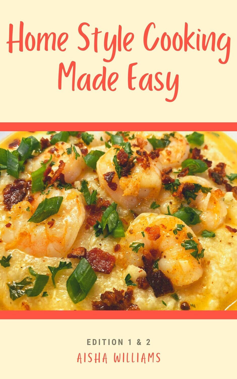 Home Style Cooking Made Easy - Book 1 &amp; 2 -Digital PDF Download