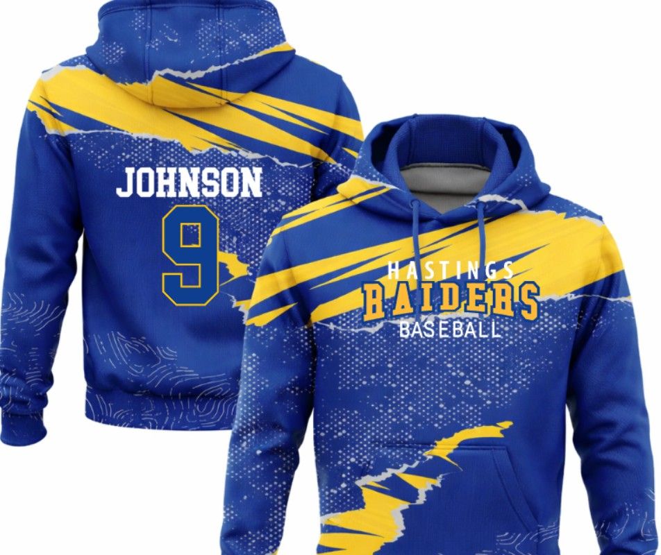 Baseball 9U Sweatshirt Embroidered