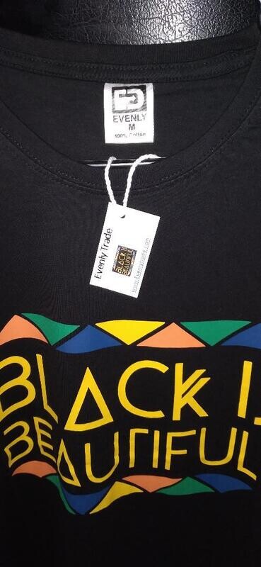 Unisex Black is Beautiful logo T shirt