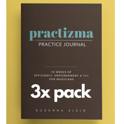 Triple Pack: 3 Practizma Practice Journals