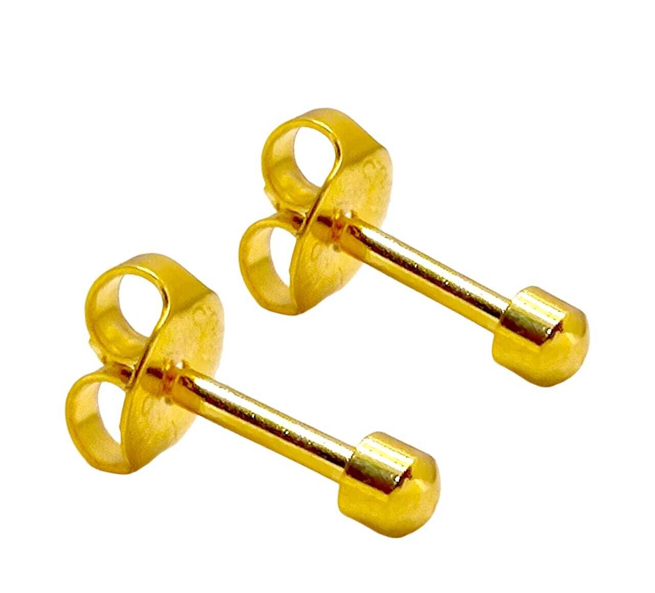 Studex Gold Plated Ear Piercing Studs Earring