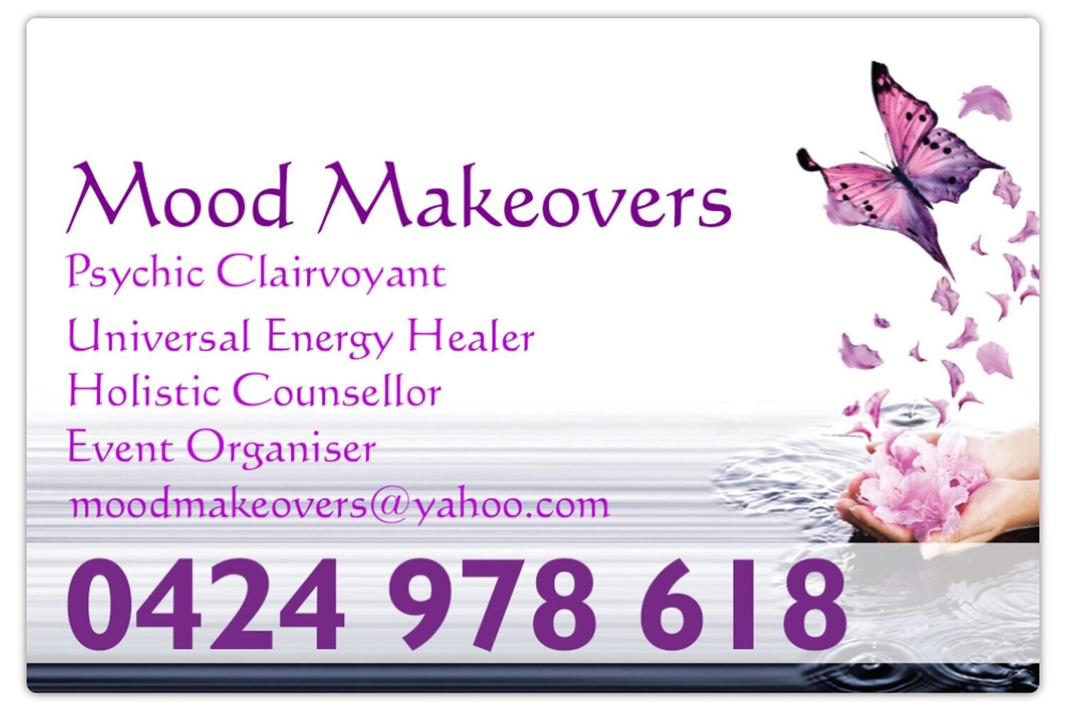 PSYCHIC CLAIRVOYANT READING 1/2 HOUR - In person, Phone, Zoom