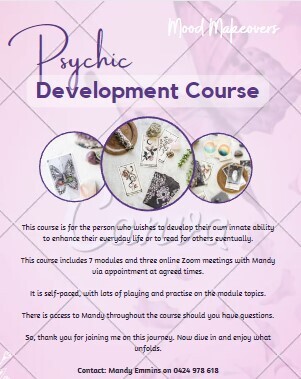 PSYCHIC DEVELOPMENT COURSE - self paced &amp; access to me