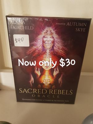 SALE - Sacred rebel oracle cards