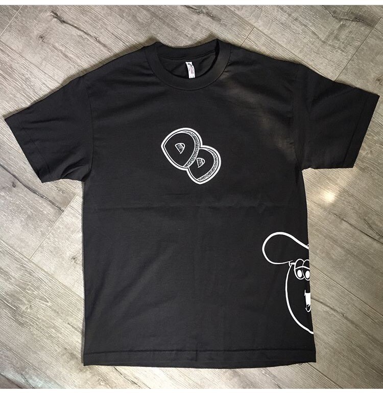 Black Outline Tee