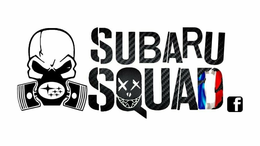 Stickers SUBARU SQUAD Officiel, Modéle: Officiel