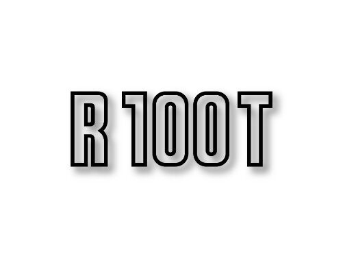 Sticker BMW R100T