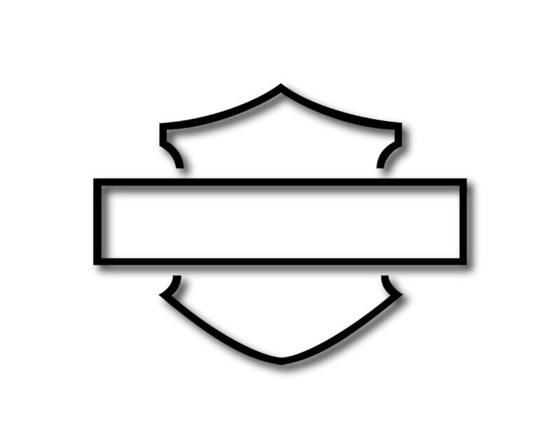 Sticker Harley-Davidson - BAR AND SHIELD