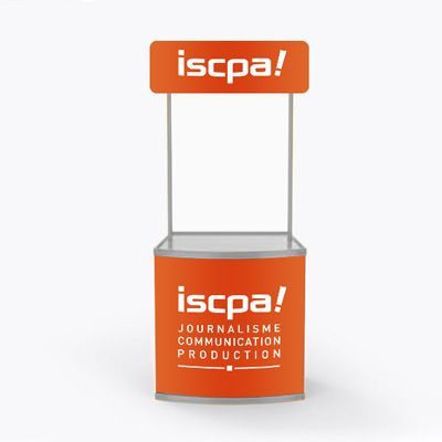 Comptoir d'accueil, Format plateau: Rectangulaire: H85 x L83 x P50 cm