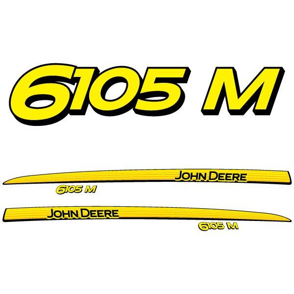 Stickers John Deere - Série M