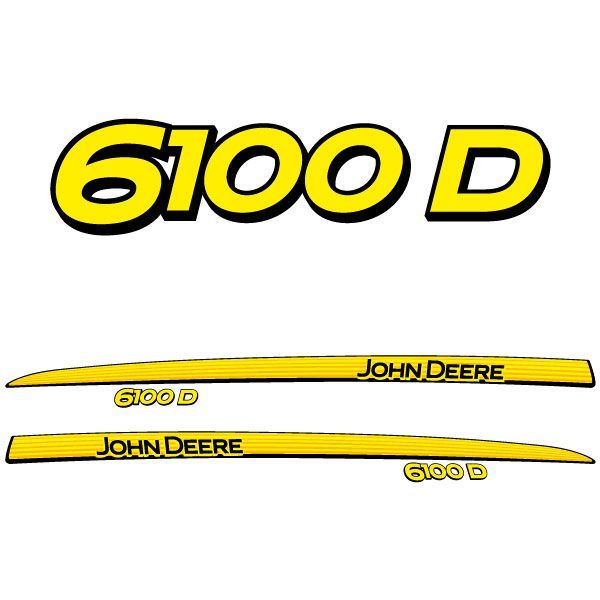 Stickers John Deere - Série D