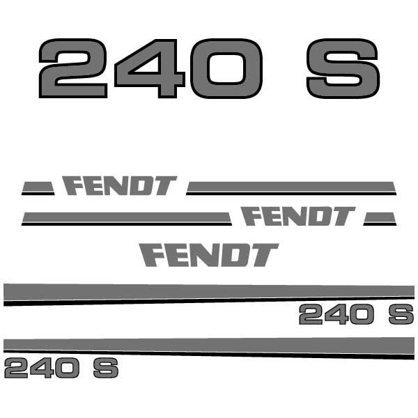 Stickers FENDT, Modèle: 240 S
