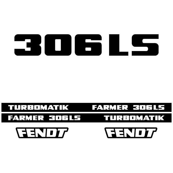 Stickers FENDT Turbomatik, Modèle: 306 LS