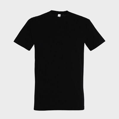 Tee-shirt classic, Coupe: Unisexe, Couleur: Noir