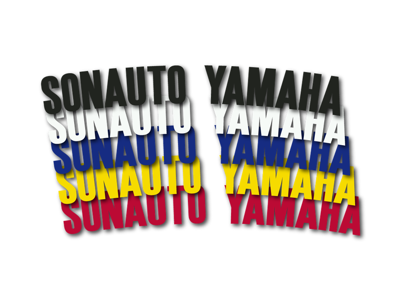 SONAUTO YAMAHA - Garde boue avant