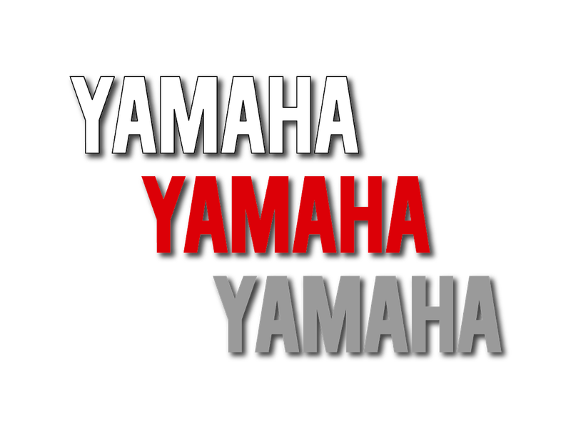 YAMAHA Sticker
