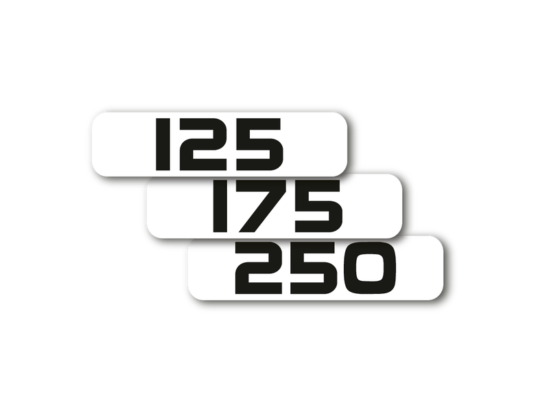 TY 1977 - Cylindrée