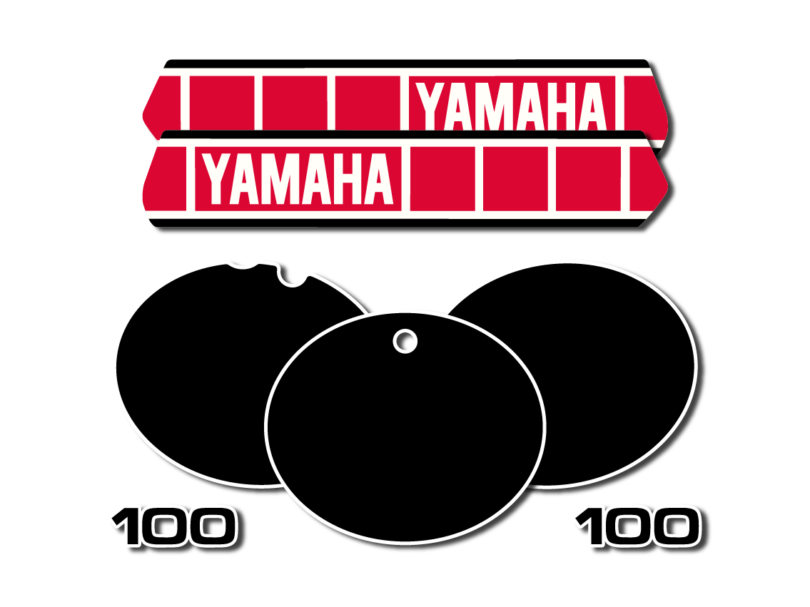 YZ 100 1980, Couleur: Europe (Rouge)