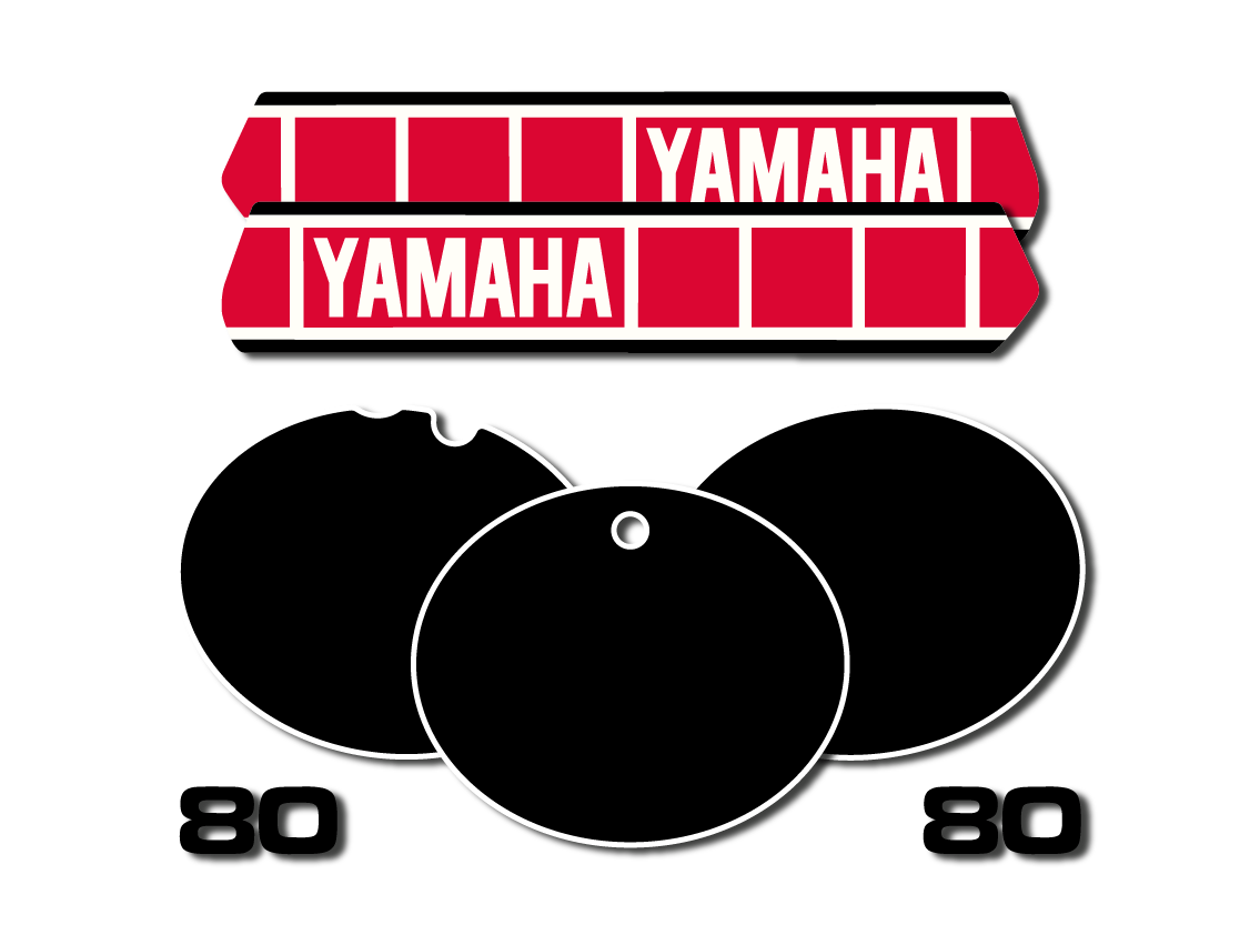 YZ 80 1980, Couleur: Europe (Rouge)