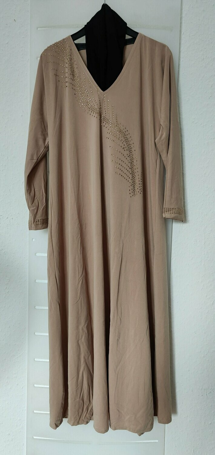 Mädchenabaya "Strass", T38 oder. 110/116