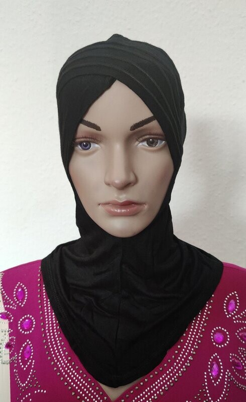 Ninja-Bonnet Charme, Schwarz