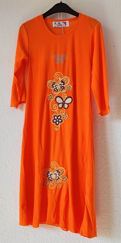 Mädchenabaya "Butterfly" für Größe 104/110