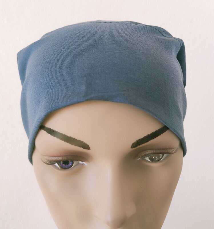 Schlauchbonnet - Farbe Jeans