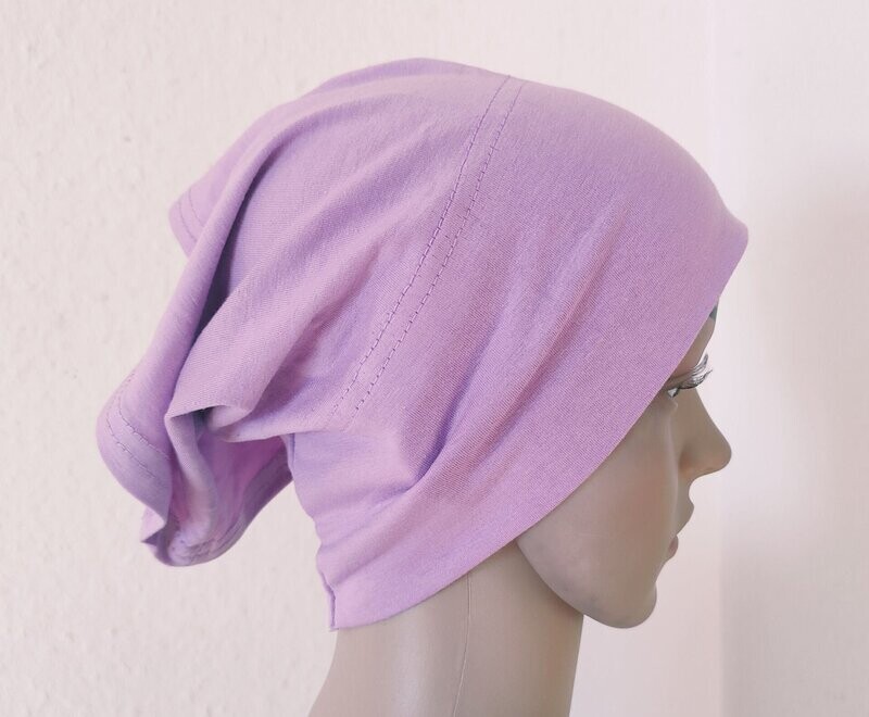 Schlauchbonnet - Farbe Flieder