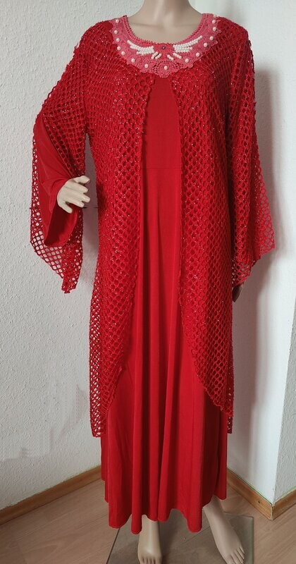 Modell "Elisa". Rot - Größe 44/46