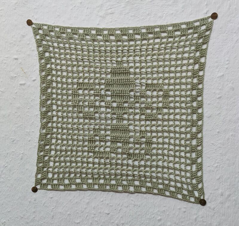 Deckchen, Wandbehang "Fleur-de-Lis"